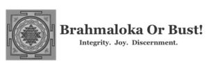 Brahmaloka or Bust Logo